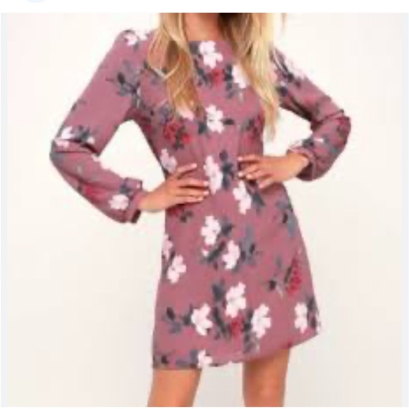 Lulus Dresses & Skirts - Lulus Rosalinda Mauve Skater Dress